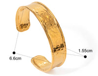 Thin Textured Bangle